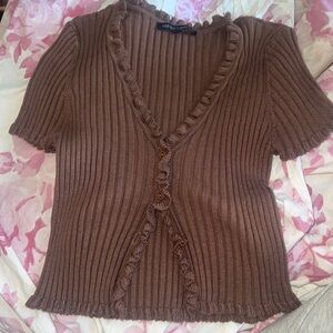 From COTTON CANDY LA, brown, size medium